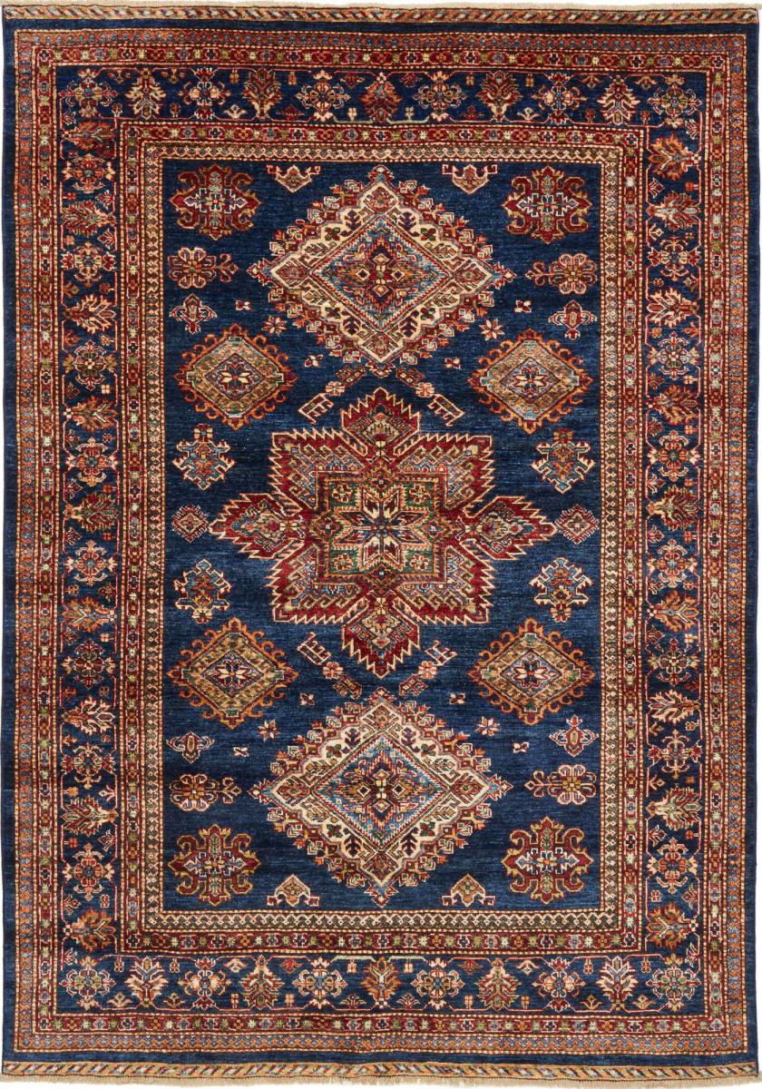 Tapete paquistanês Kazak 251x175 251x175, Tapete persa Atado à mão