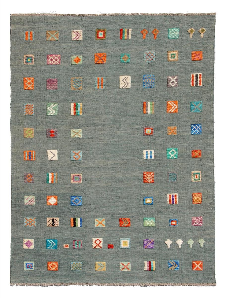 Alfombra afgana Kilim Afghan Nimbaft Edition 240x179 240x179, Alfombra persa Tejido a mano