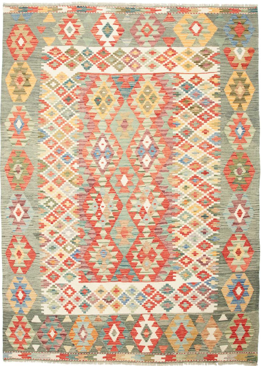 Tappeto Afgano Kilim  Afghan 247x177 247x177, Tappeto persiano Tessuto a mano