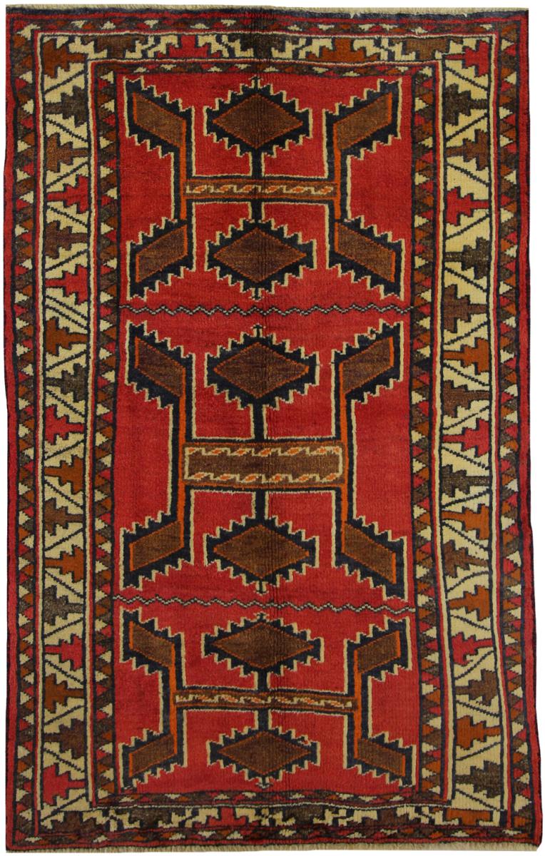 Alfombra persa Persia Gabbeh Loribaft 187x121 187x121, Alfombra persa Anudado a mano