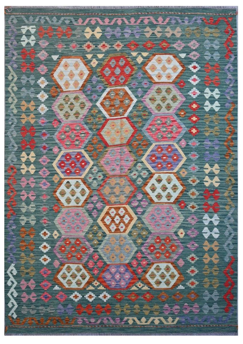 Afghan rug Kilim Afghan 248x177 248x177, Persian Rug Woven by hand
