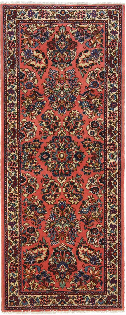 Tapete persa Sarough 213x84 213x84, Tapete persa Atado à mão