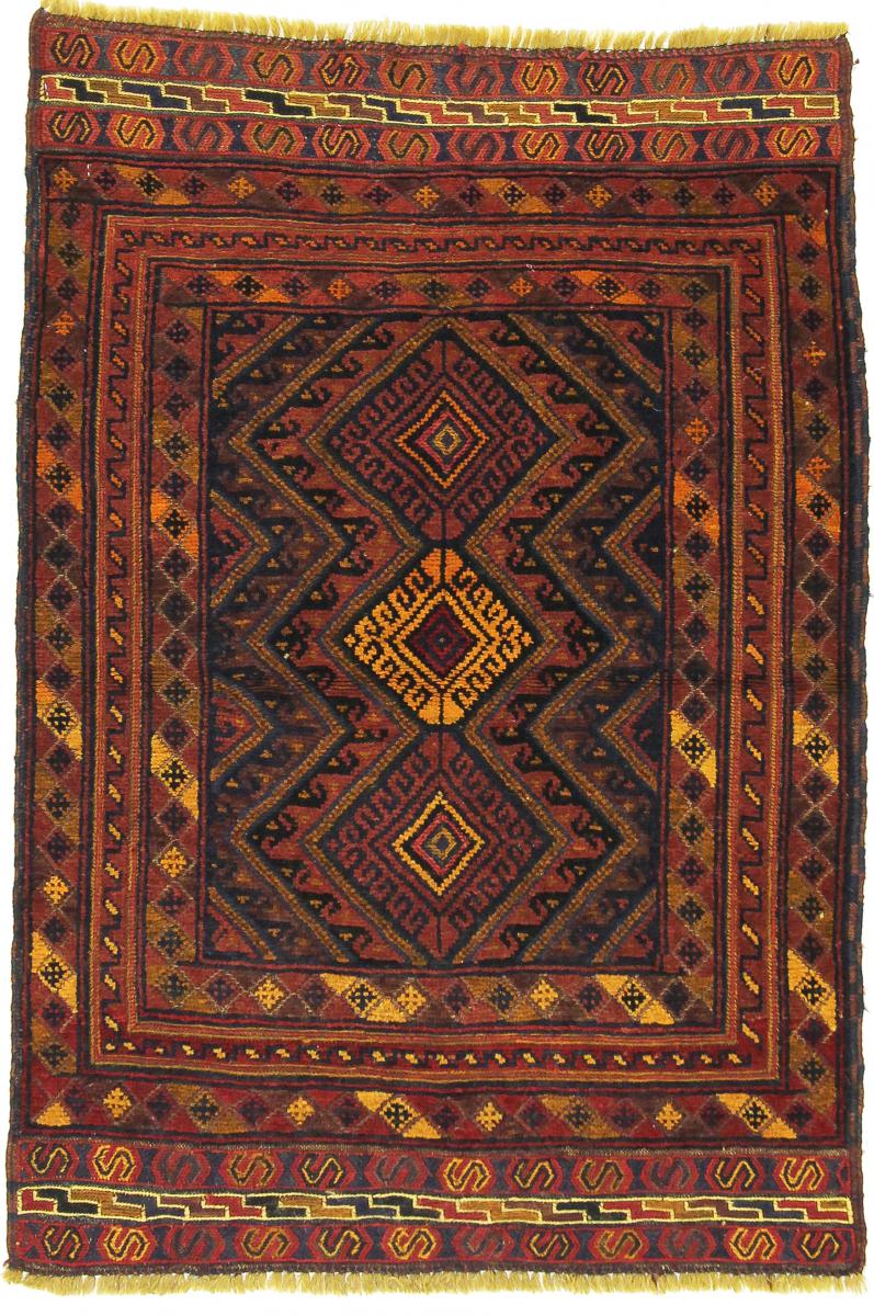 Afghaans tapijt Kilim Afghan 113x77 113x77, Perzisch tapijt Handgeweven