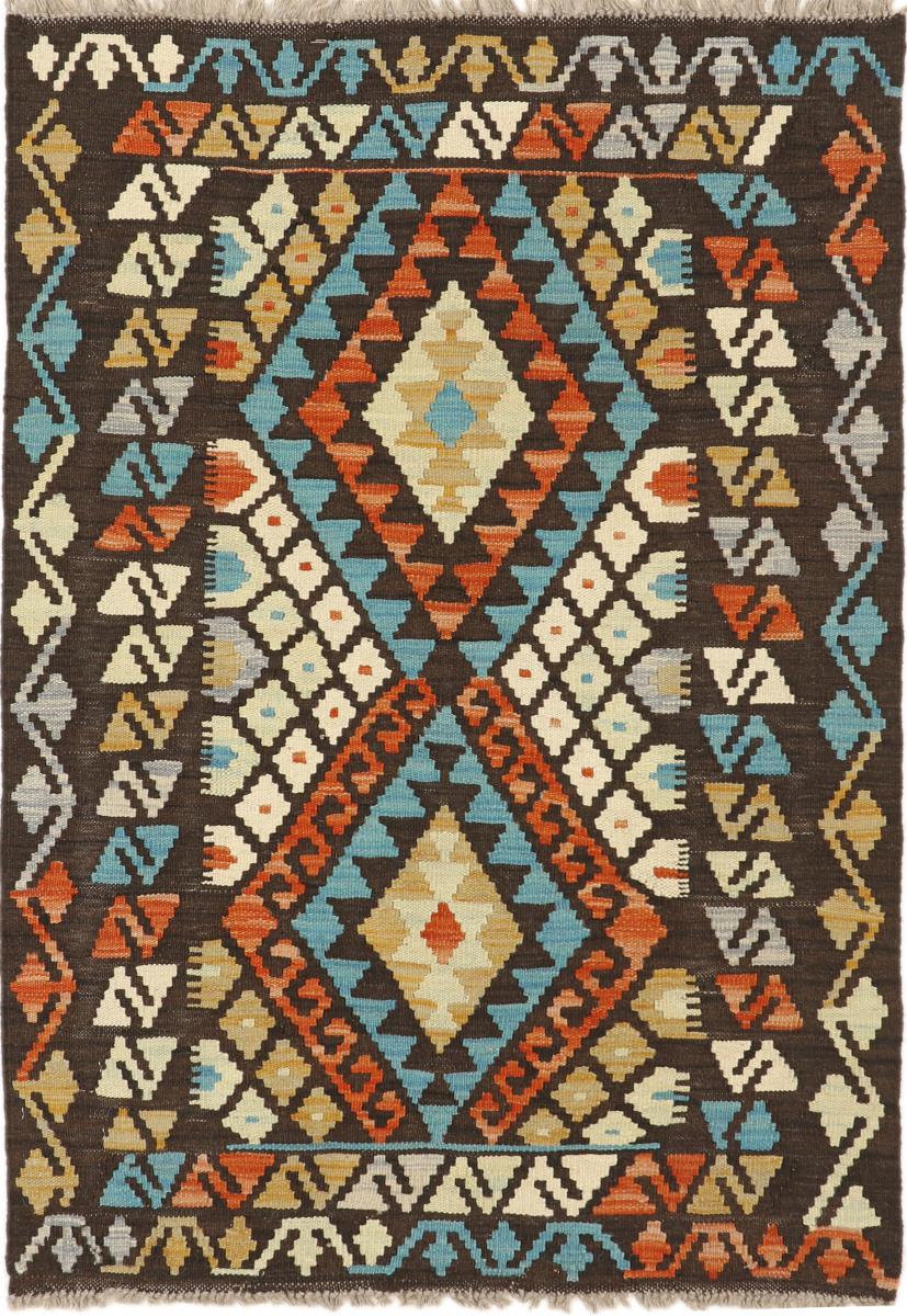 Tapete afegão Kilim Afegão Heritage 125x87 125x87, Tapete persa Tecido à mão