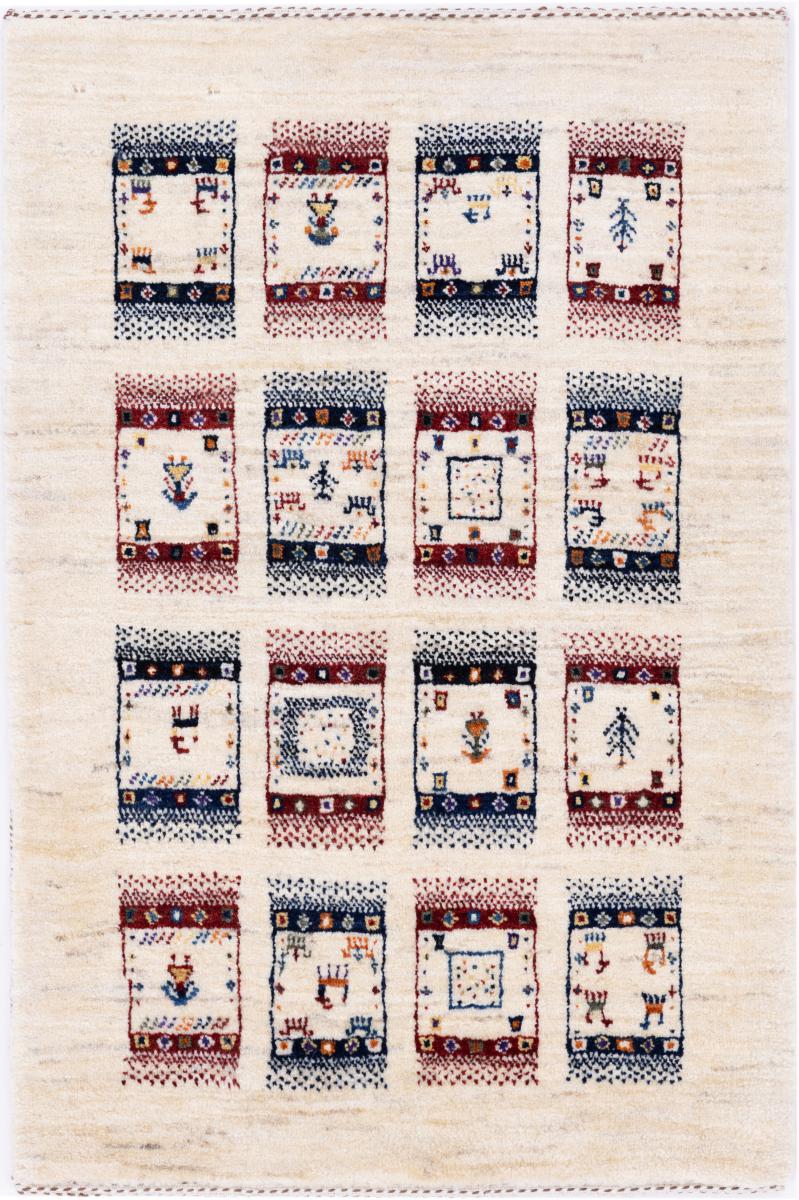 Persian rug Persian Gabbeh Kashkuli Edition 96x66 96x66, Persian rug Hand-knotted