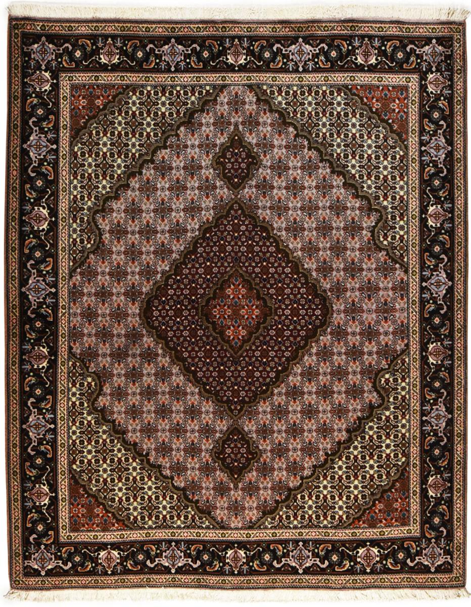 Tapete persa Tabriz 40Raj 196x157 196x157, Tapete persa Atado à mão