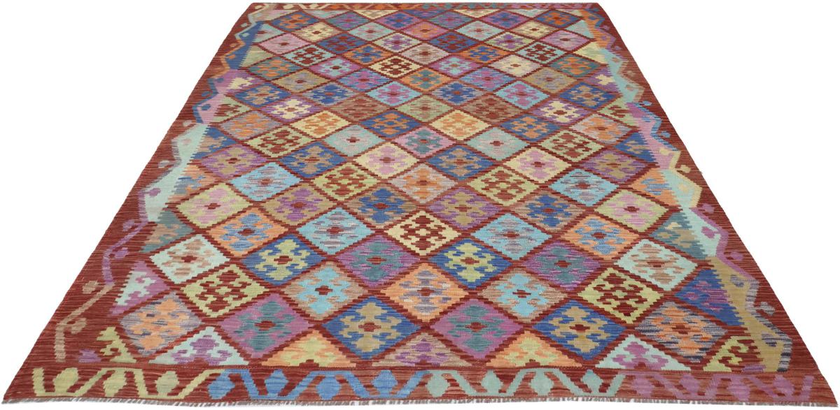 Tapis afghan Kilim Afghan 277x202 277x202, Tapis persan Tissé à la main
