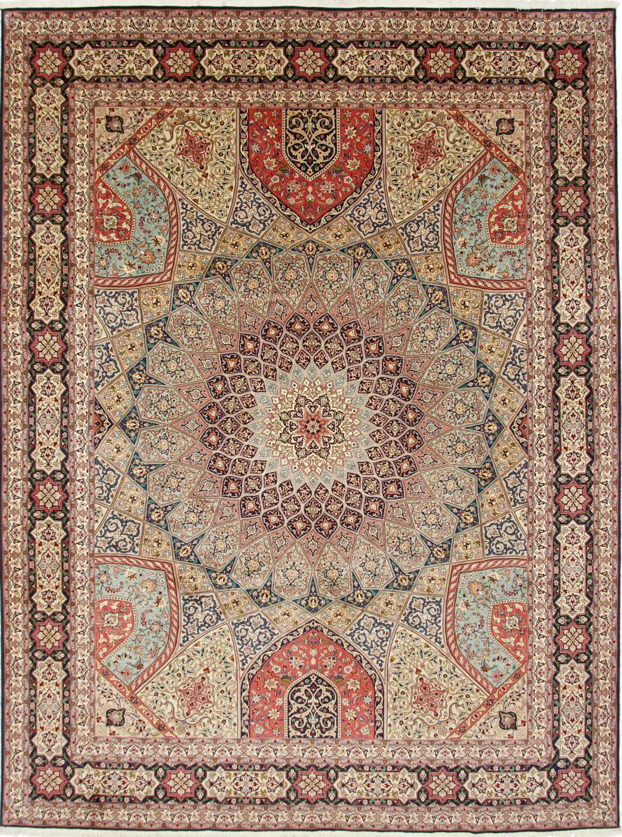 Perzsa szőnyeg Tabriz 50Raj 401x302 401x302, Perzsa szőnyeg Kézzel csomózva