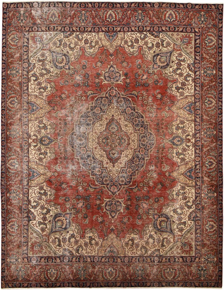 Perzisch tapijt Vintage 390x302 390x302, Perzisch tapijt Handgeknoopte