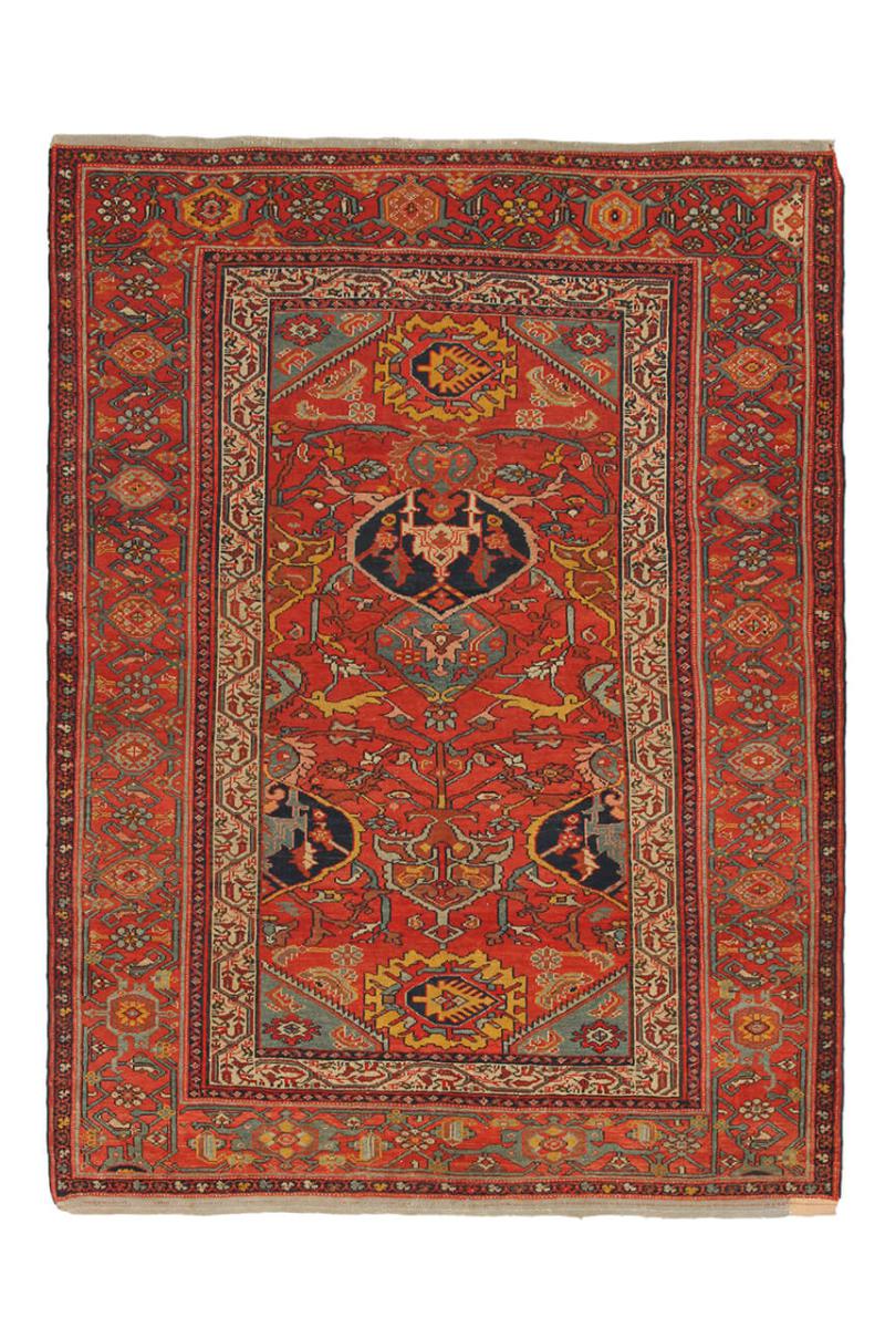 Persian Rug Farahan Antique 188x145 188x145, Persian Rug Knotted by hand