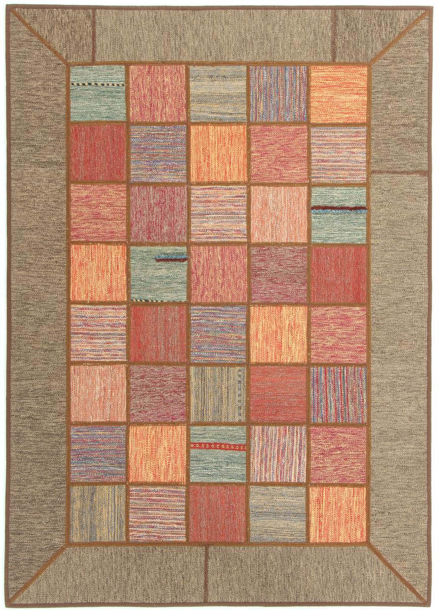 Tapete persa Kilim Patchwork 197x139 197x139, Tapete persa Tecido à mão