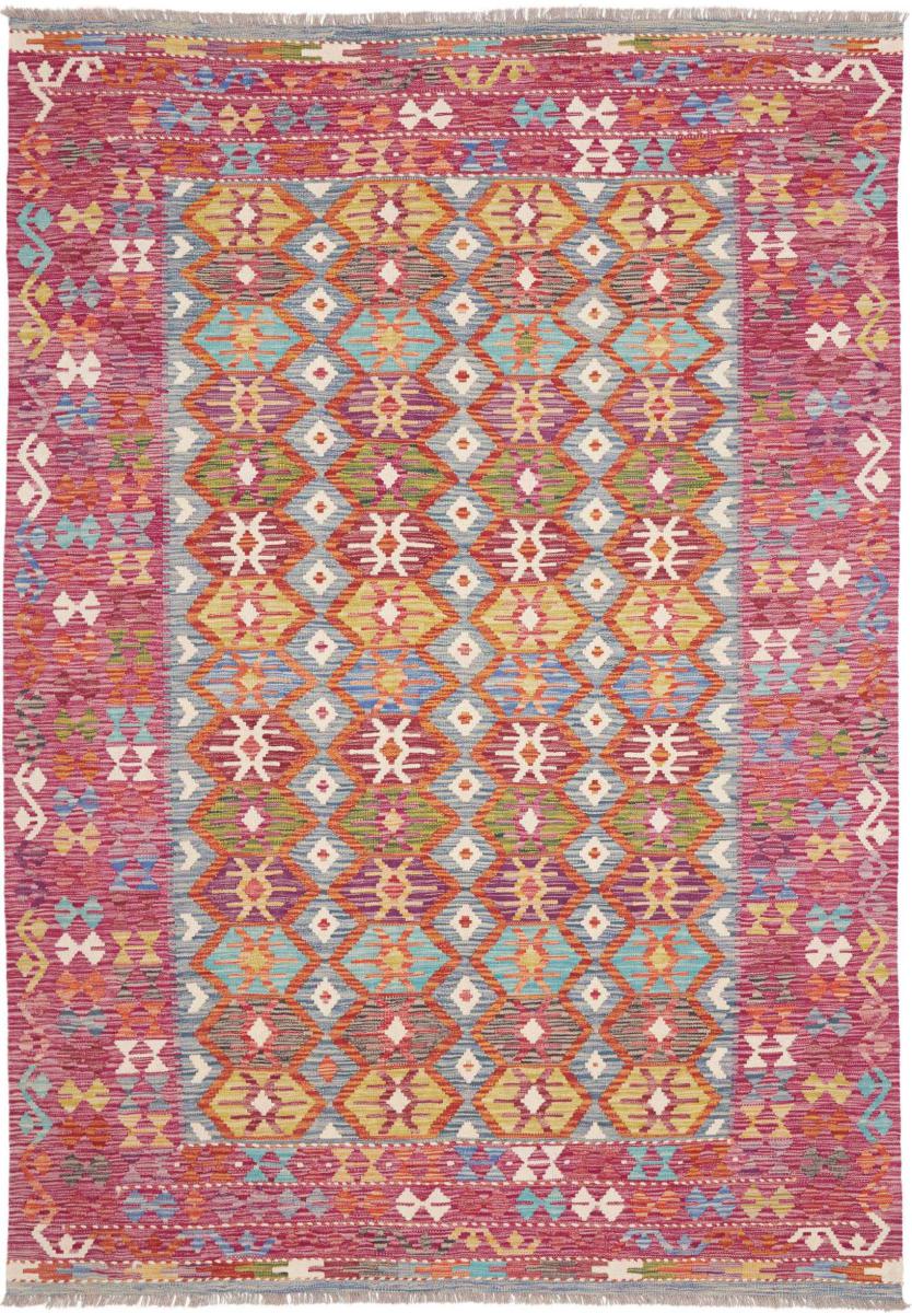 Afgán szőnyeg Kilim Afgán 247x173 247x173, Perzsa szőnyeg Kézzel szőtt