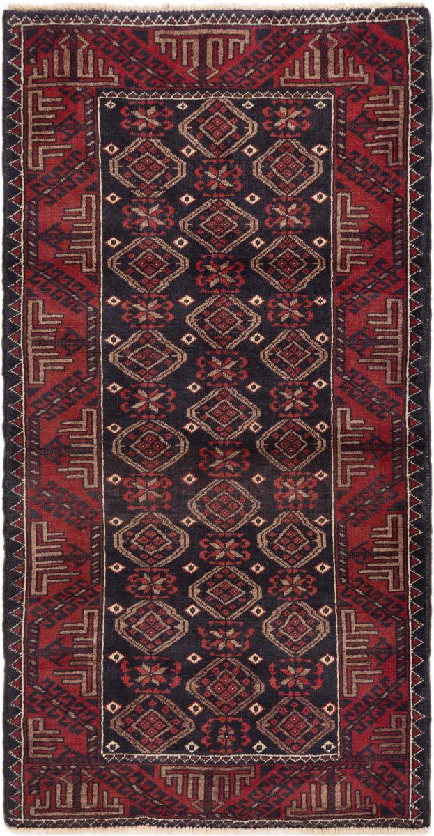 Persian Rug Baluch 153x80 153x80, Persian Rug Knotted by hand