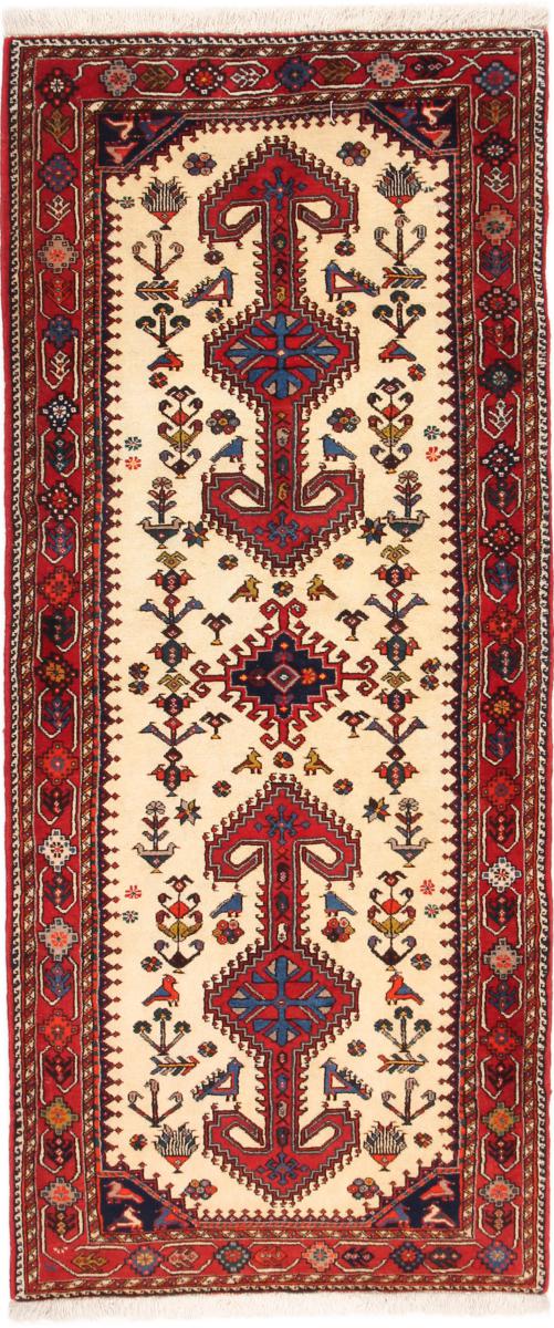 Persian Rug Persian Gabbeh Kashkuli 193x82 193x82, Persian Rug Knotted by hand