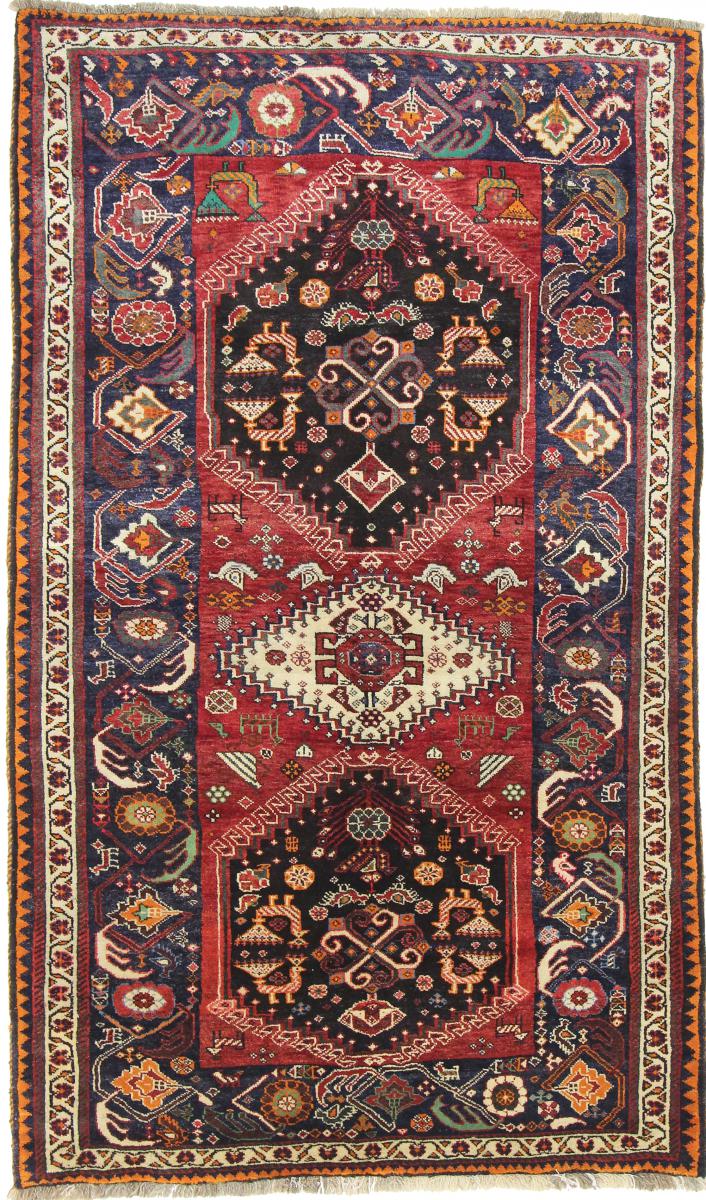 Tappeto persiano Ghashghai 266x156 266x156, Tappeto persiano Annodato a mano