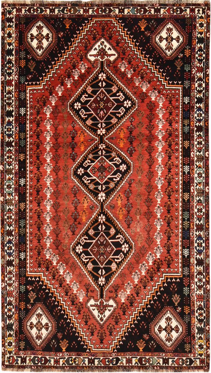 Persian Rug Shiraz 294x171 294x171, Persian Rug Knotted by hand