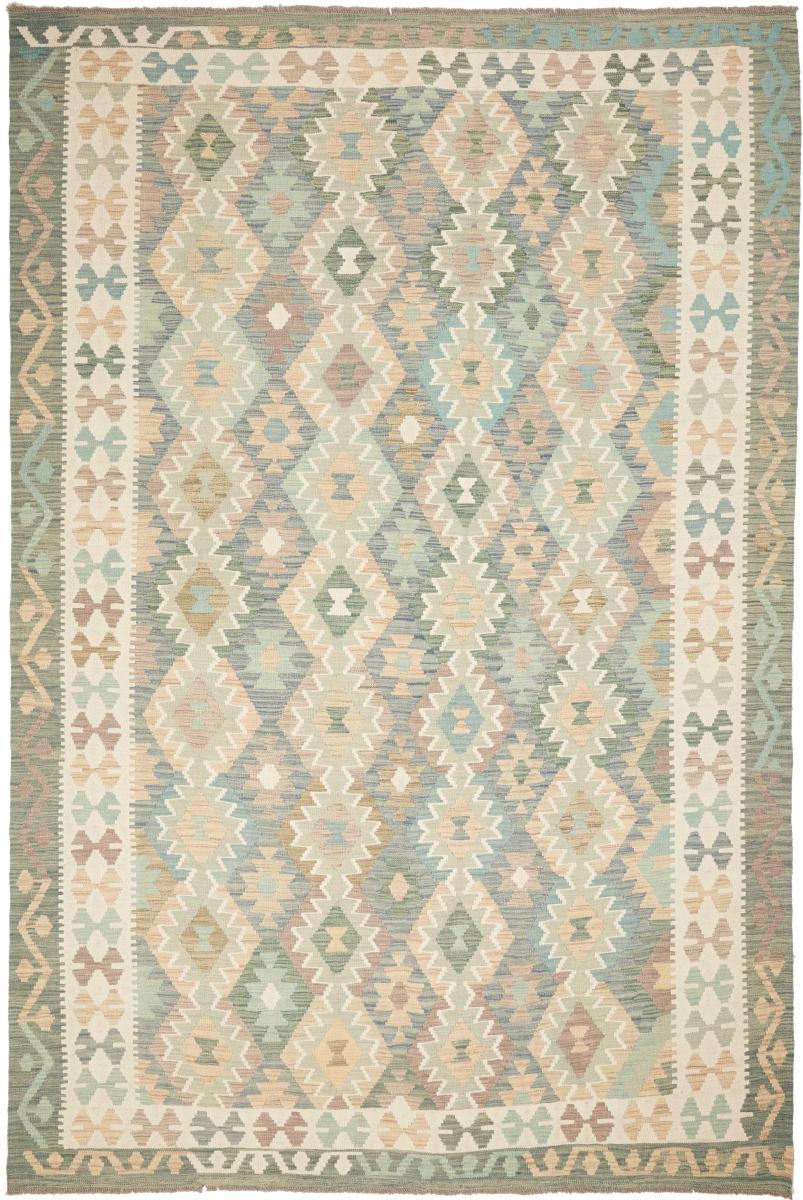 Tapete afegão Kilim Afegão 305x202 305x202, Tapete persa Tecido à mão