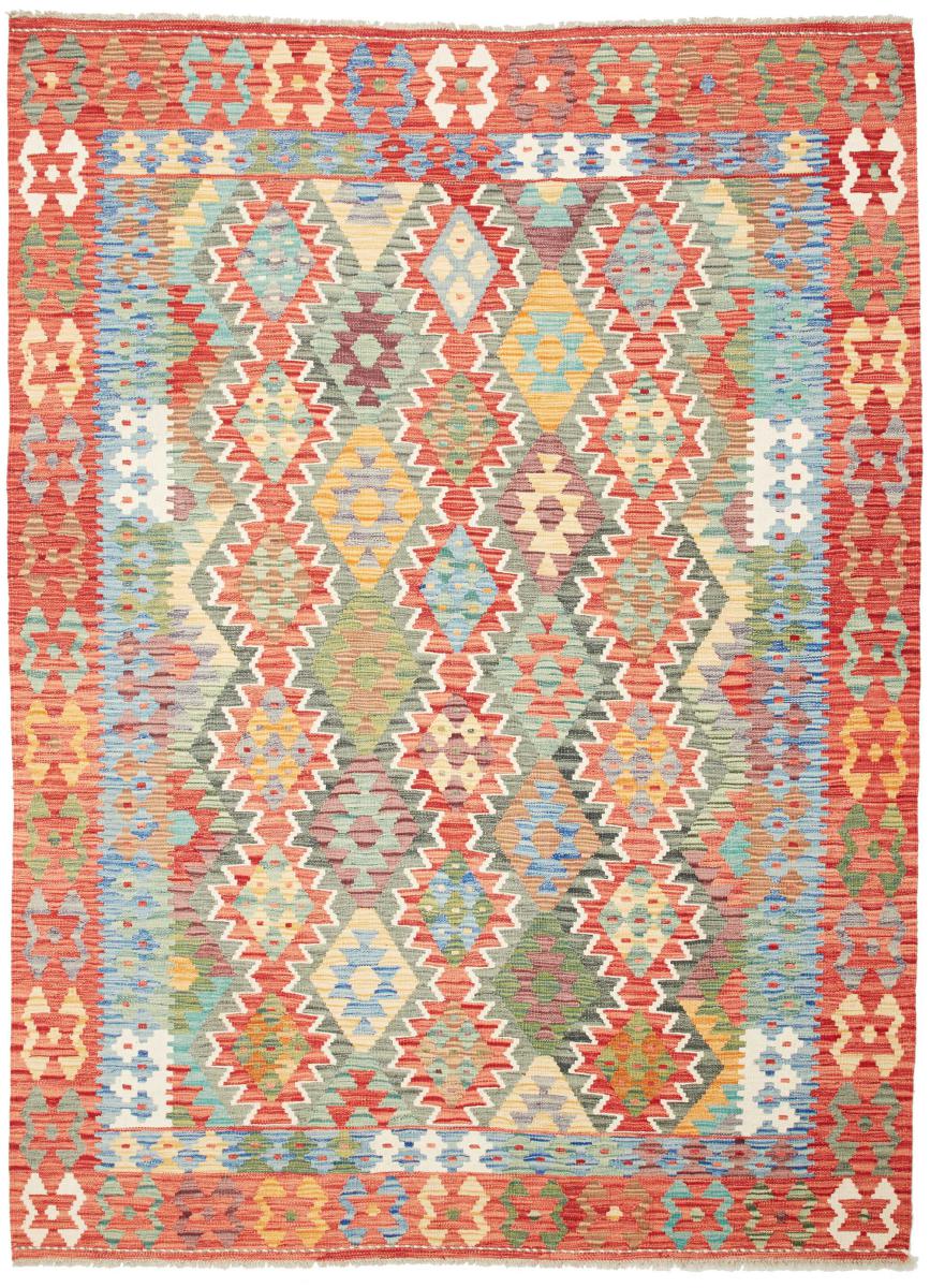 Afghaans tapijt Kilim  Afghan 239x179 239x179, Perzisch tapijt Handgeweven