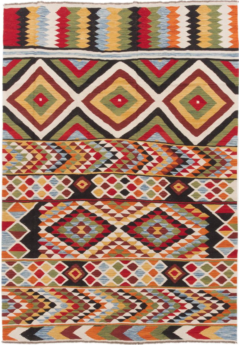 Tapete afegão Kilim Afegão Heritage 302x210 302x210, Tapete persa Tecido à mão