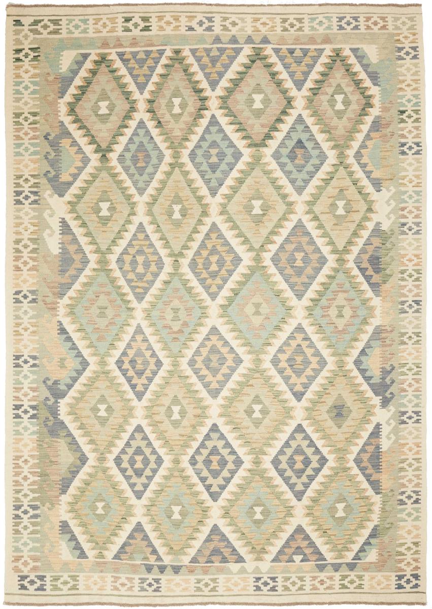 Tapete afegão Kilim Afegão 290x208 290x208, Tapete persa Tecido à mão