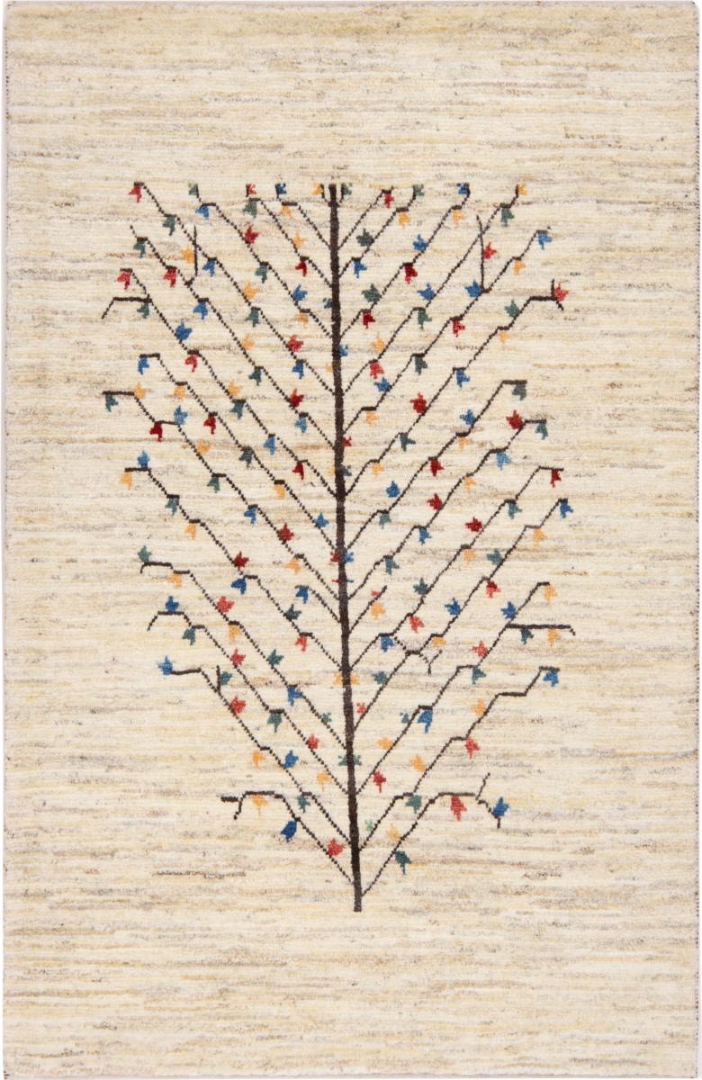 Tapis persan Persan Gabbeh Nomad 151x95 151x95, Tapis persan Noué à la main