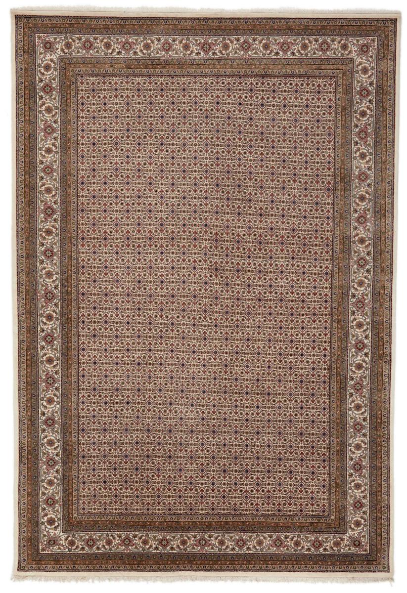 Indo rug Indo Tabriz 11'9"x8'2" 11'9"x8'2", Persian Rug Knotted by hand