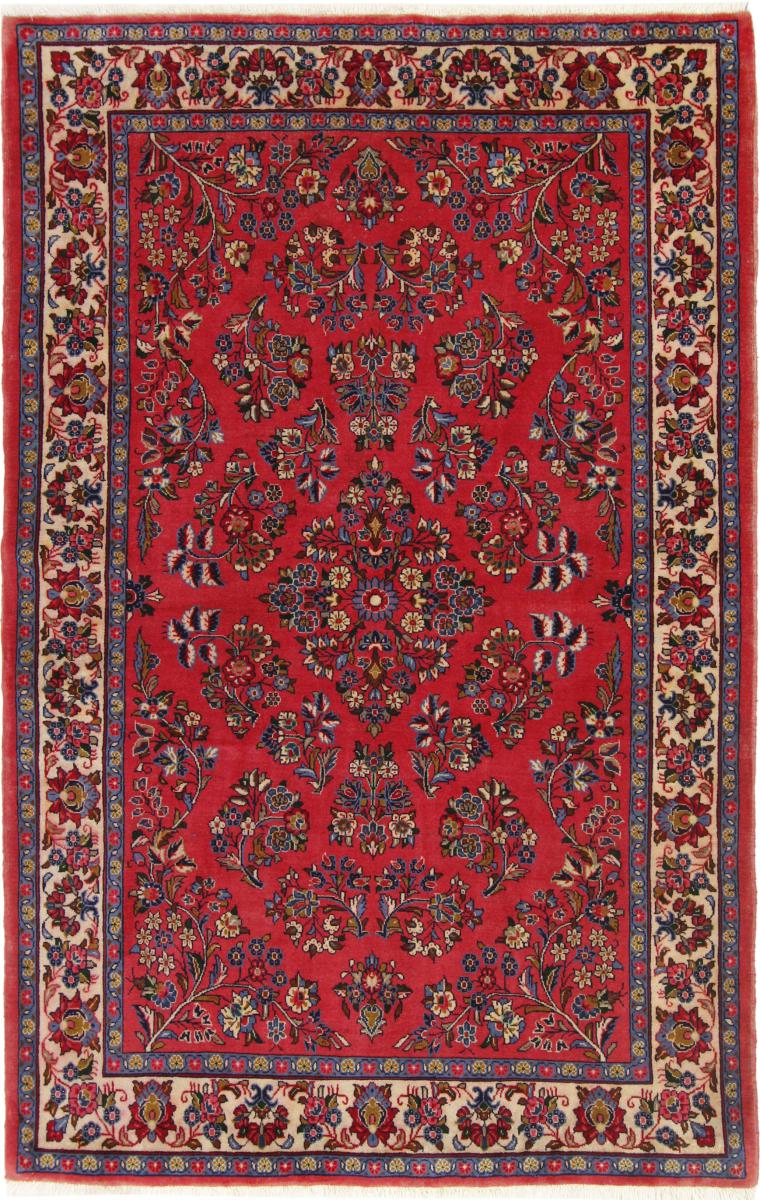 Alfombra persa Sarough 199x130 199x130, Alfombra persa Anudado a mano