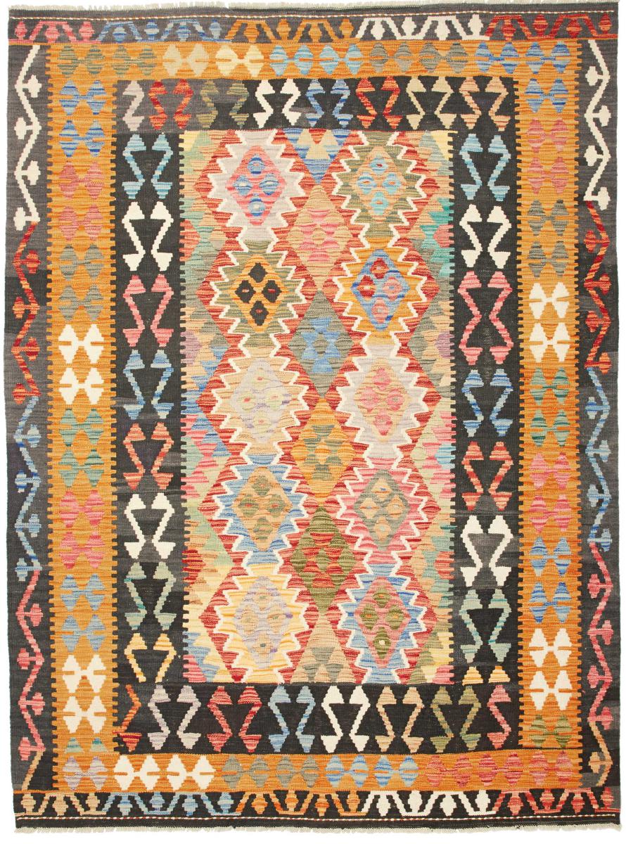 Tappeto Afgano Kilim  Afghan 233x173 233x173, Tappeto persiano Tessuto a mano