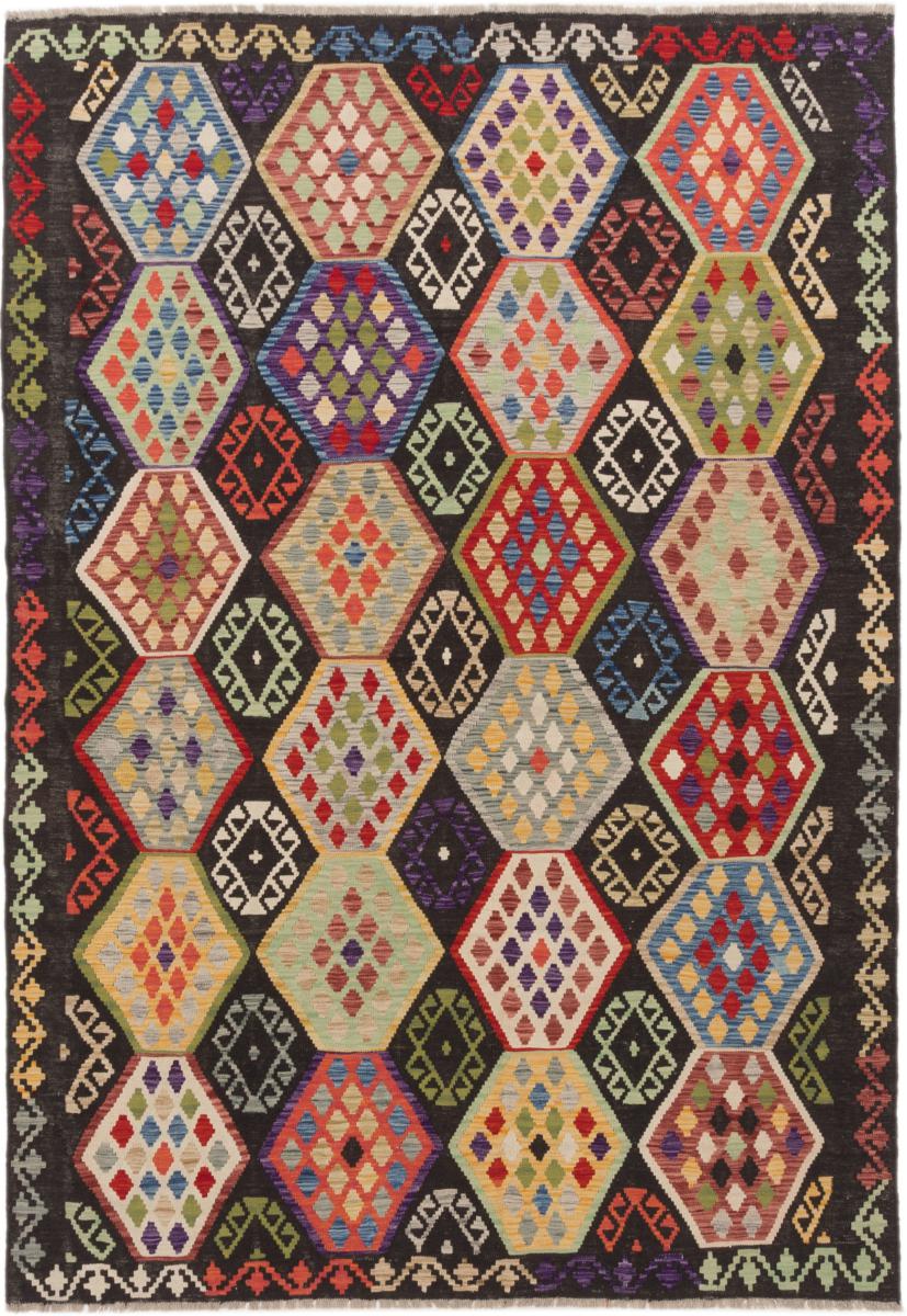 Tapete afegão Kilim Afegão 297x205 297x205, Tapete persa Tecido à mão