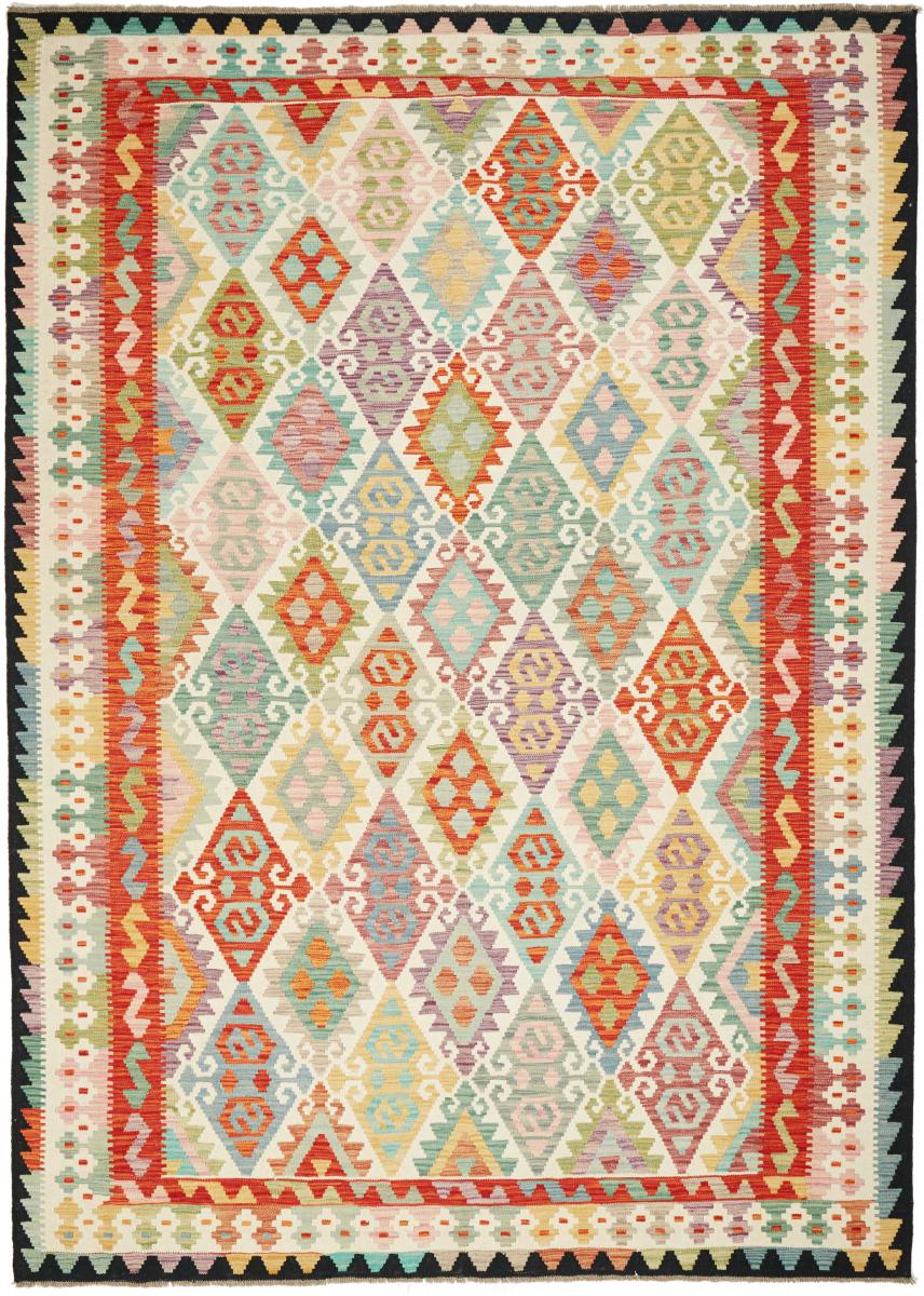 Tapete afegão Kilim Afegão 292x207 292x207, Tapete persa Tecido à mão