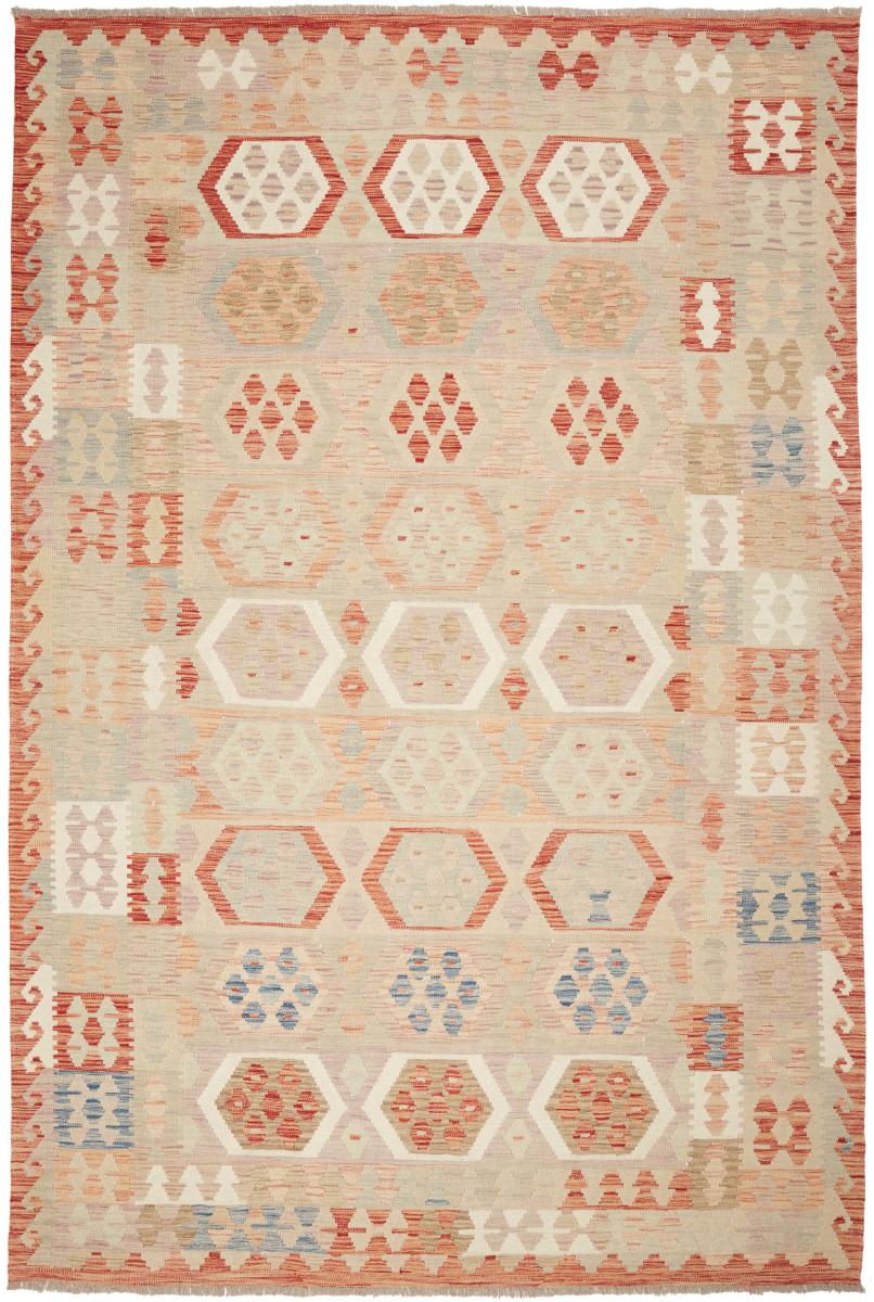 Tapis afghan Kilim Afghan 296x201 296x201, Tapis persan Tissé à la main