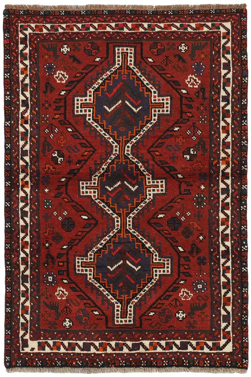 Perserteppich Shiraz 146x101 146x101, Perserteppich Handgeknüpft