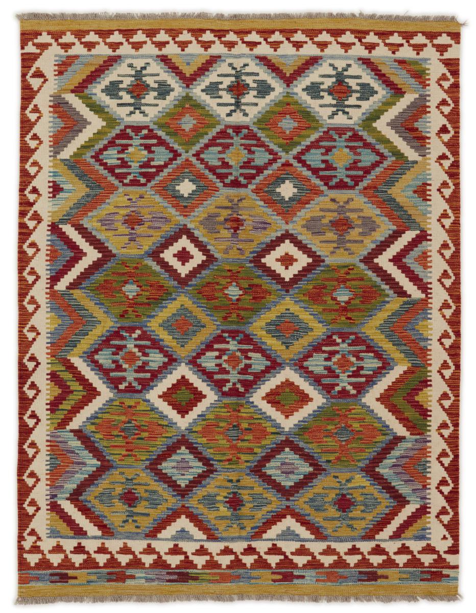 Pakistaans tapijt Kilim Afghan 193x149 193x149, Perzisch tapijt Handgeweven