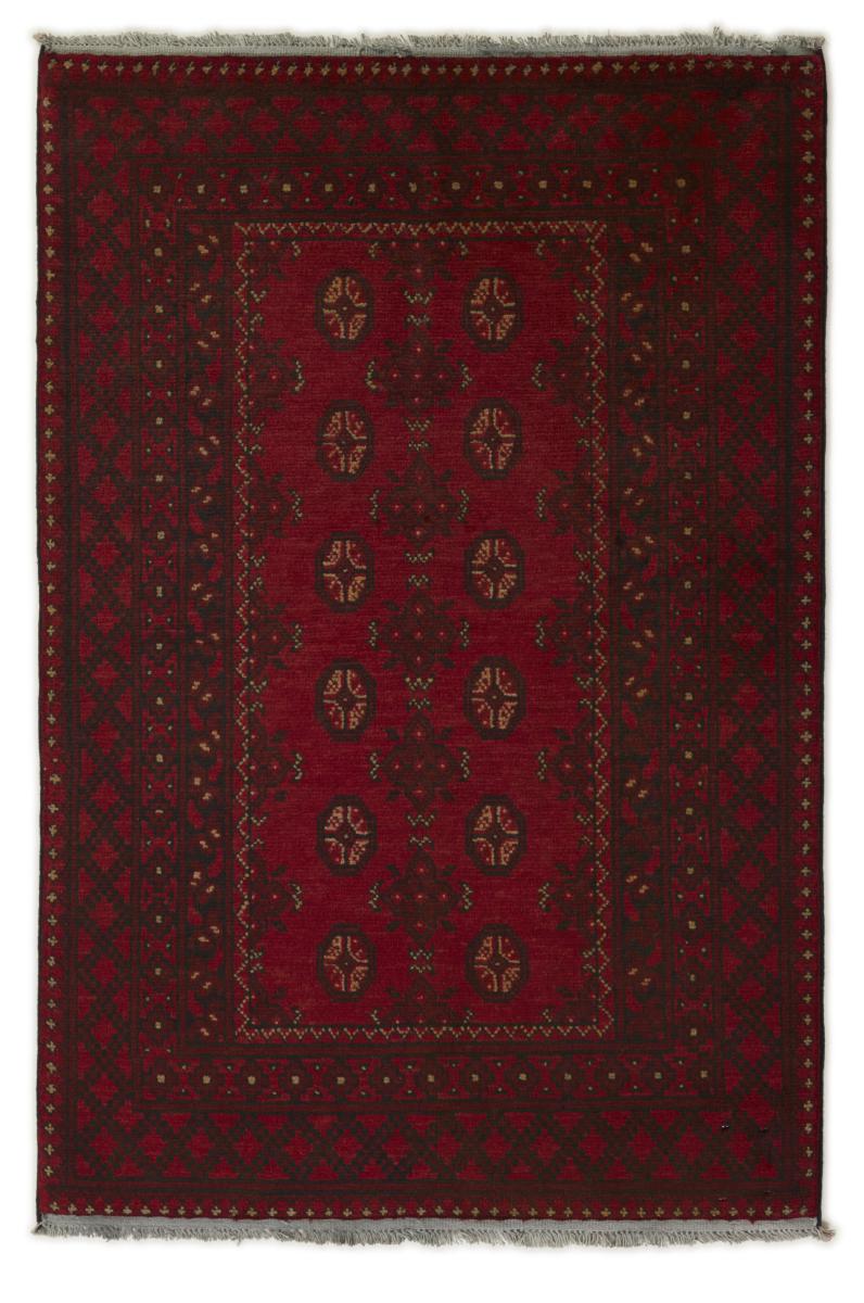 Afghansk tæppe Afghan Akhche 145x99 145x99, Persisk tæppe Knyttet i hånden