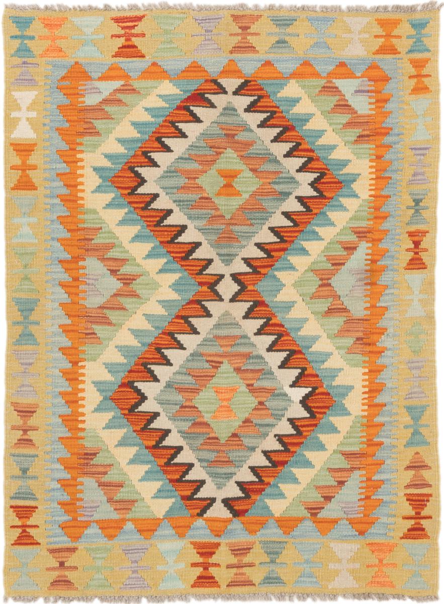 Tapete afegão Kilim Afegão 121x90 121x90, Tapete persa Tecido à mão