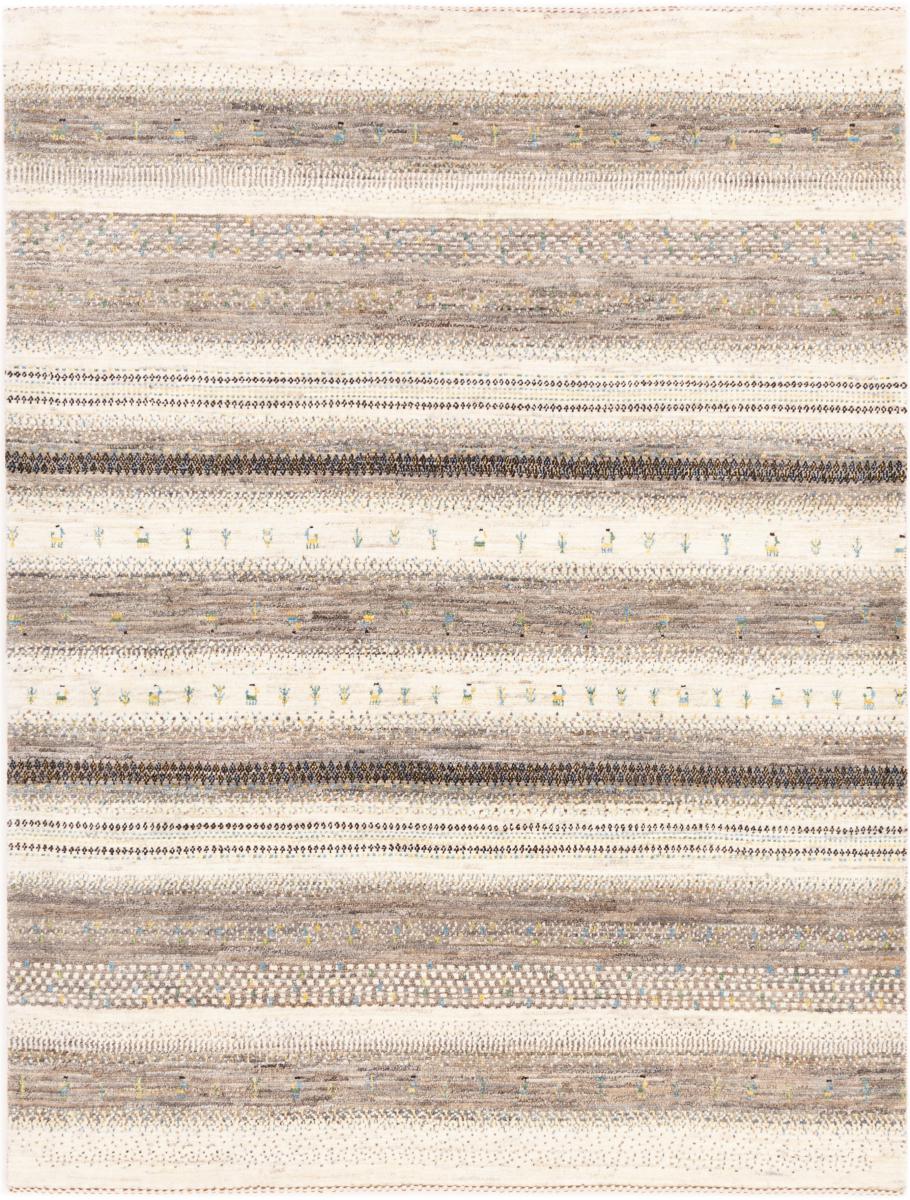 Tapis persan Persan Gabbeh Loribaft Tabiilbaft 201x153 201x153, Tapis persan Noué à la main