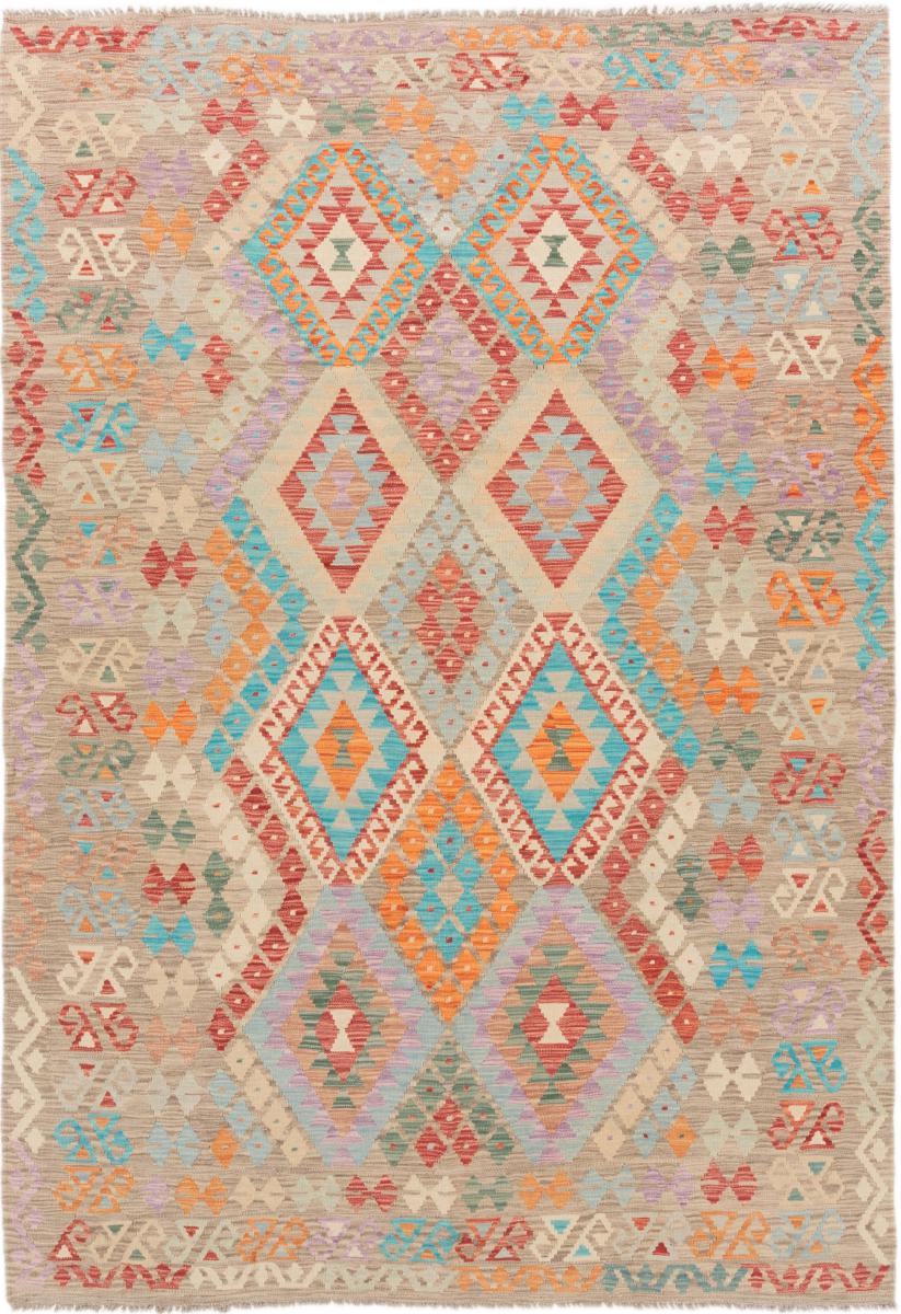 Tapete afegão Kilim Afegão 288x206 288x206, Tapete persa Tecido à mão