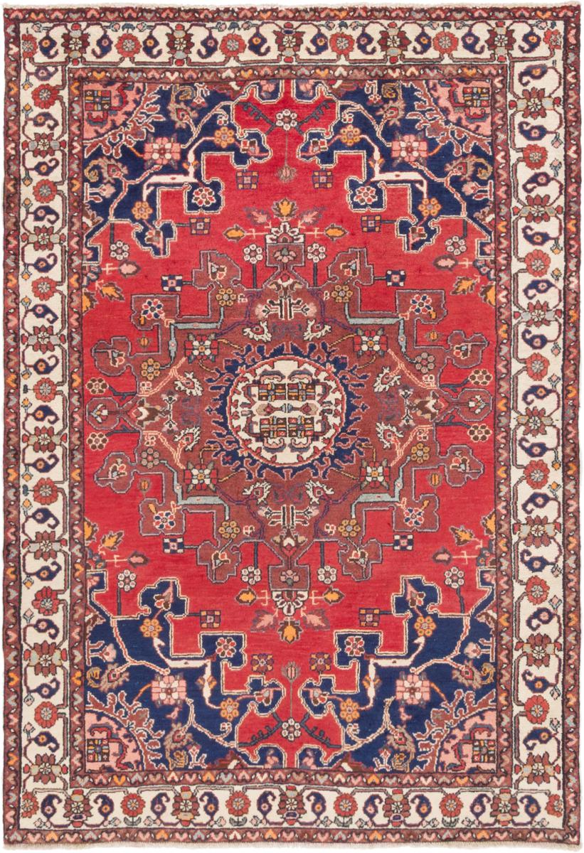 Persian Rug Tafresh 6'4"x4'5" 6'4"x4'5", Persian Rug Knotted by hand