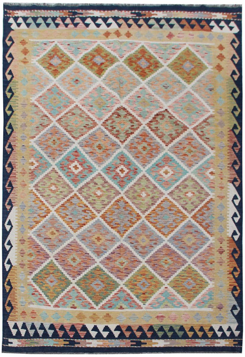 Tapete afegão Kilim Afegão 251x173 251x173, Tapete persa Tecido à mão