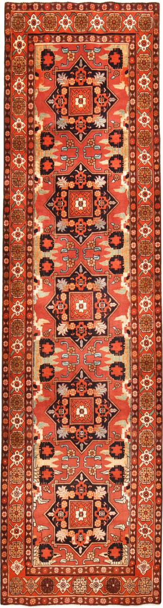 Venäläinen matto Azerbaijan 400x108 400x108, Persialainen matto Solmittu käsin