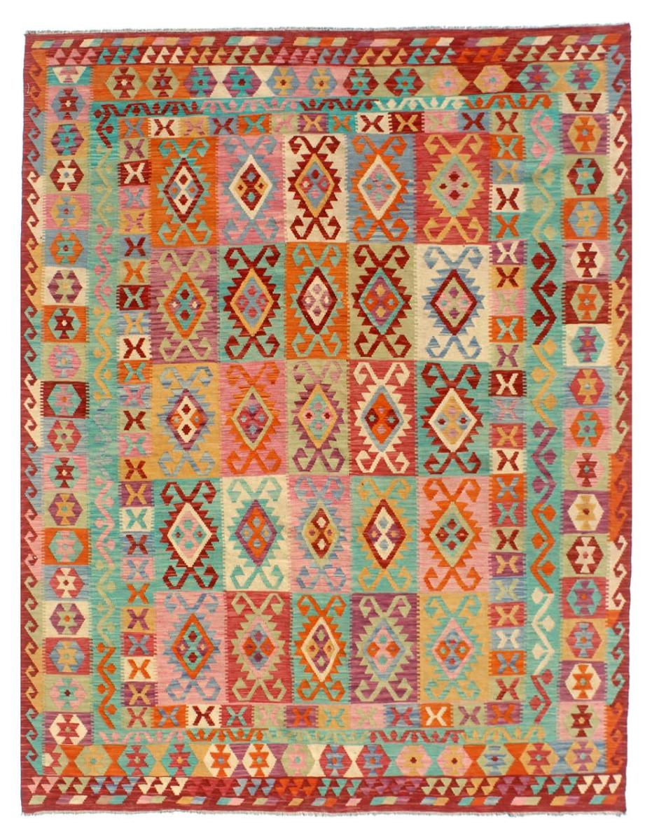 Alfombra afgana Kilim Afghan 344x251 344x251, Alfombra persa Tejido a mano