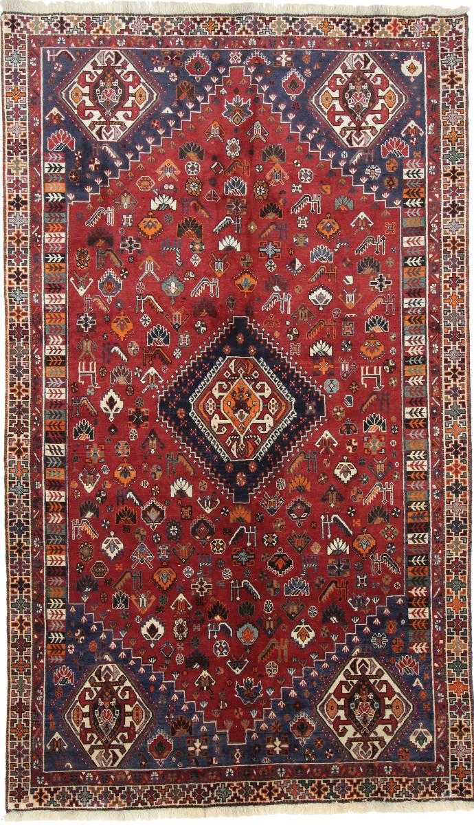 Tapis persan Ghashghai 265x155 265x155, Tapis persan Noué à la main
