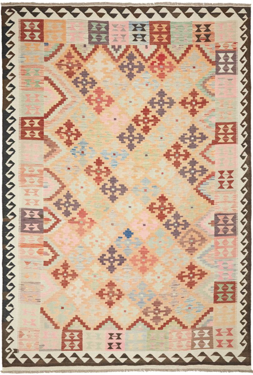 Tapis afghan Kilim Afghan 298x199 298x199, Tapis persan Tissé à la main