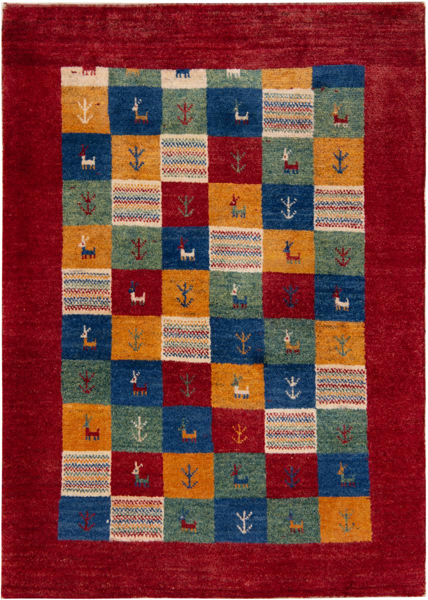 Persian Rug Persian Gabbeh Nomad 147x104 147x104, Persian Rug Knotted by hand