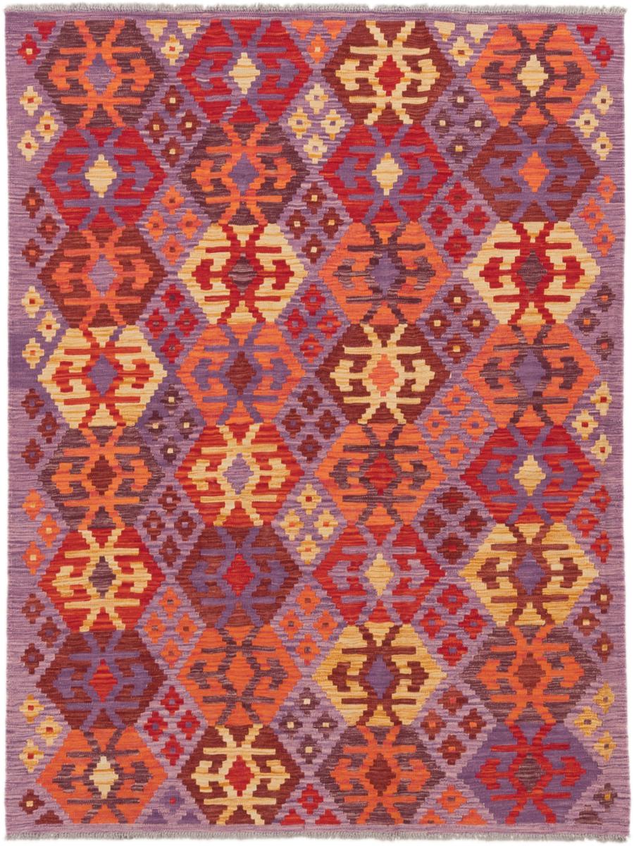 Tapete afegão Kilim Afegão 203x154 203x154, Tapete persa Tecido à mão