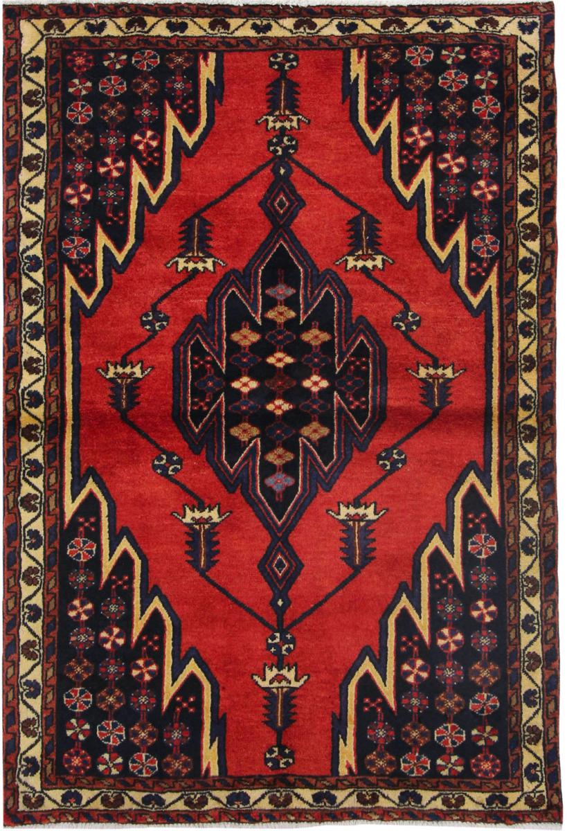 Persisk tæppe Hamadan 161x109 161x109, Persisk tæppe Knyttet i hånden