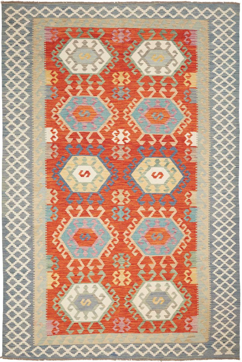 Tapete afegão Kilim Afegão 309x207 309x207, Tapete persa Tecido à mão