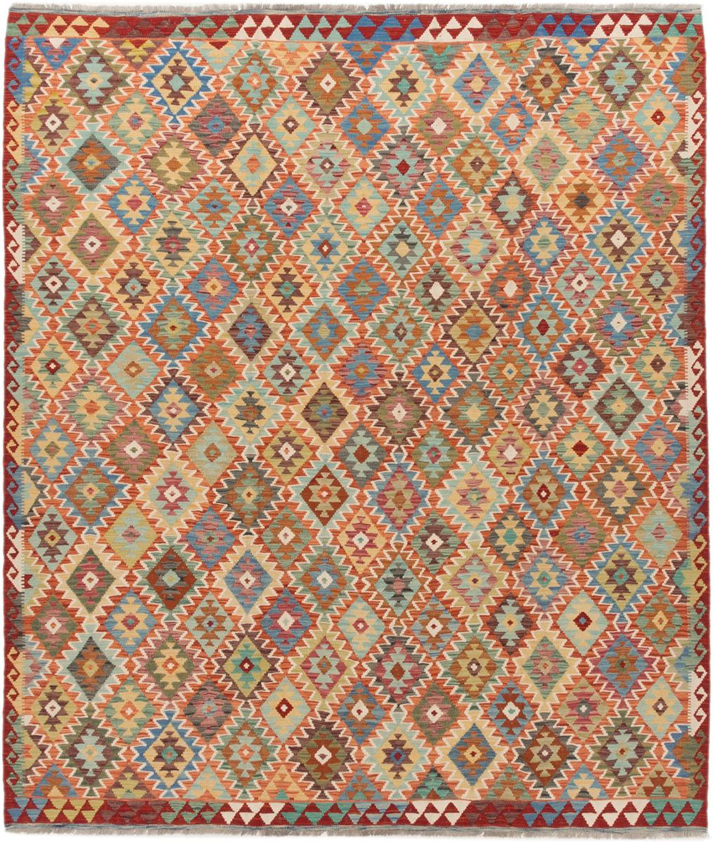 Tapete afegão Kilim Afegão 307x268 307x268, Tapete persa Tecido à mão