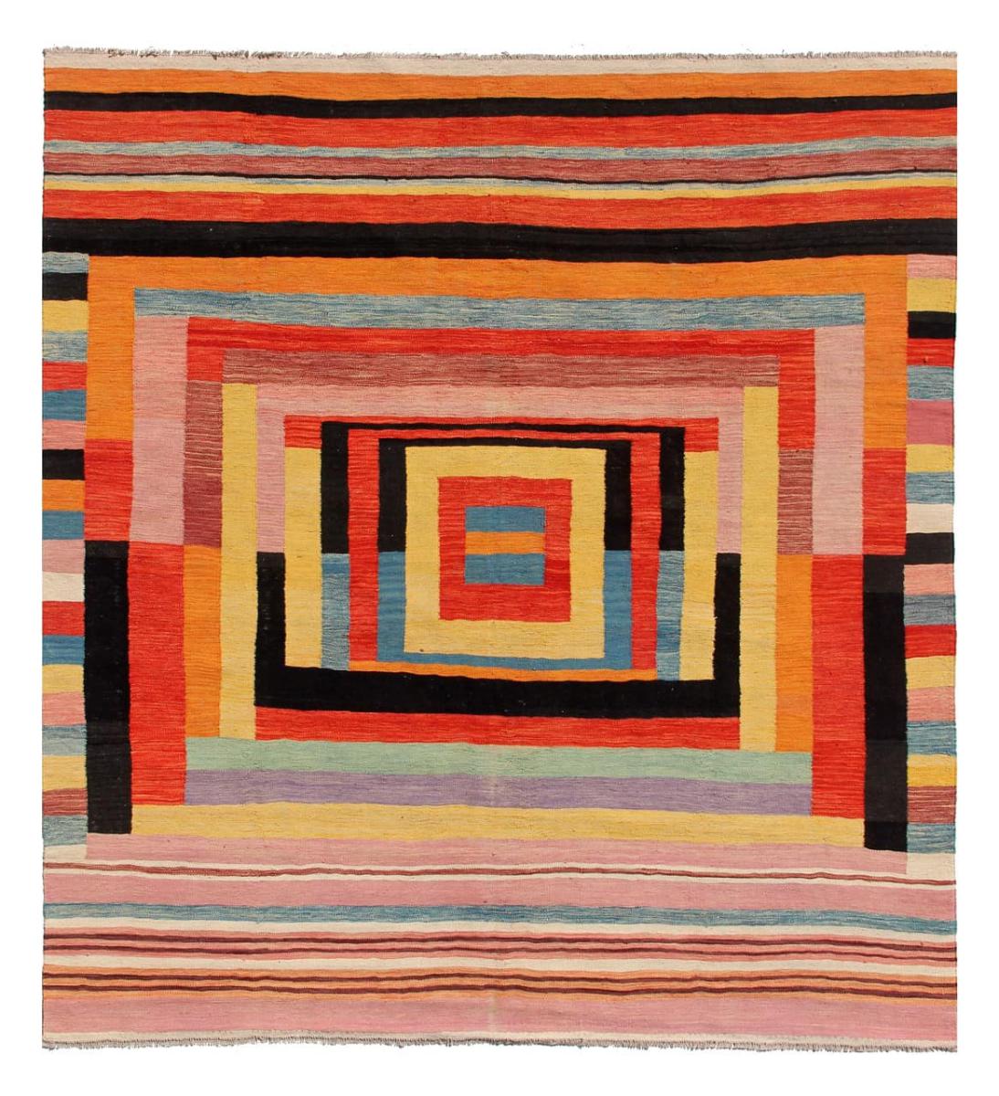 Afghanska mattan Kilim Afghan Edition 254x244 254x244, Persisk matta handvävd 