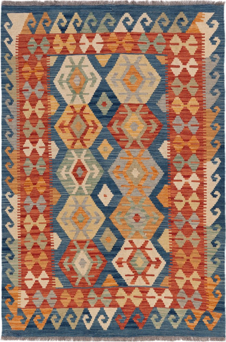 Tappeto afghano Kilim Afghan 153x103 153x103, Tappeto persiano Tessuto a mano